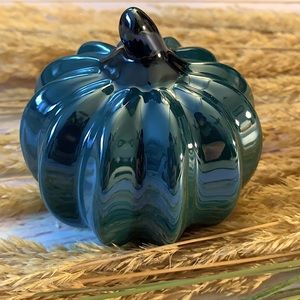 2/$16 CUTE Blue Iridescent Pumpkin!! NEW!